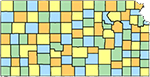 Kansas Map Icon